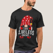 Clueless Gnome Matching Christmas PJS For Family T-Shirt (Vorderseite)