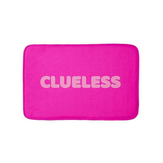 Clueless I Badematte (Vorderseite)
