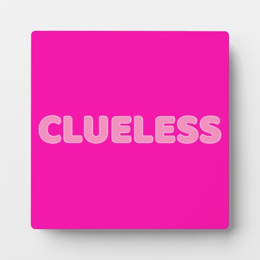 Clueless I Fotoplatte (Vorderseite)