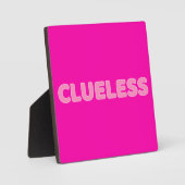 Clueless I Fotoplatte (Vorderseite)