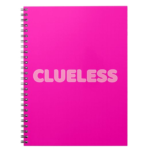 Clueless I Notizblock (Vorderseite)