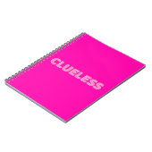 Clueless I Notizblock (Linke Seite)