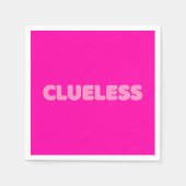 Clueless I Serviette (Vorderseite)