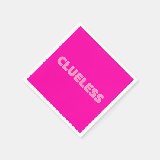 Clueless I Serviette (Ecke)