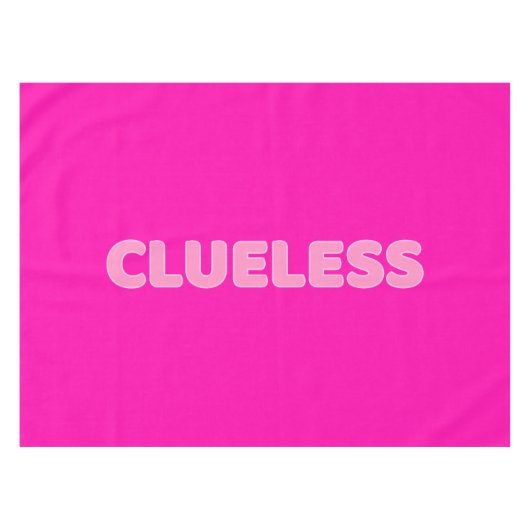Clueless I Tischdecke (Vorderseite (Horizontal))