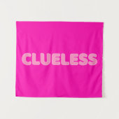 Clueless I Wandteppich (Vorderseite (Horizontal))