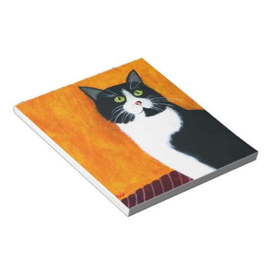 Clueless Kitty Notizblock (angewinkelt)