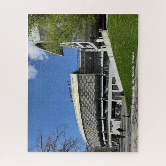 Cluj Arena Stadium, Cluj-Napoca, Rumänien auf eine Puzzle (Vertikal)