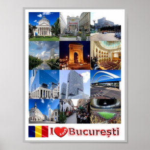 Cluj-Napoca - Mosaik - Rumänien - Poster