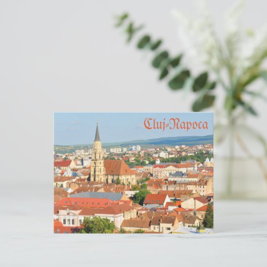 Cluj Napoca Postkarte (Stehend Vorderseite)