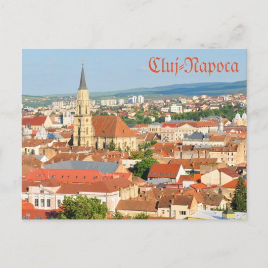 Cluj Napoca Postkarte (Vorderseite)