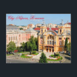 Cluj-Napoca, Rumänien Postkarte<br><div class="desc">Luftbild von Cluj-Napoca,  Rumänien</div>