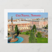 Cluj-Napoca, Rumänien Postkarte (Vorne/Hinten)
