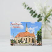 Cluj Napoca, Rumänien Postkarte (Stehend Vorderseite)