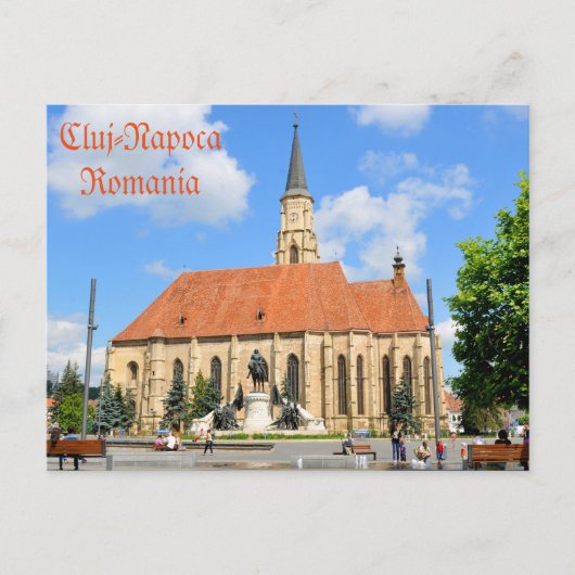 Cluj Napoca, Rumänien Postkarte (Vorderseite)