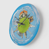 Cluj napoca Stadt romania Kleiner Planet Sehenswür Große Wanduhr (Winkel)