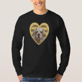 Clumber Spaniel Dog Heart Spaniel Clumber Spani T-Shirt (Vorderseite)