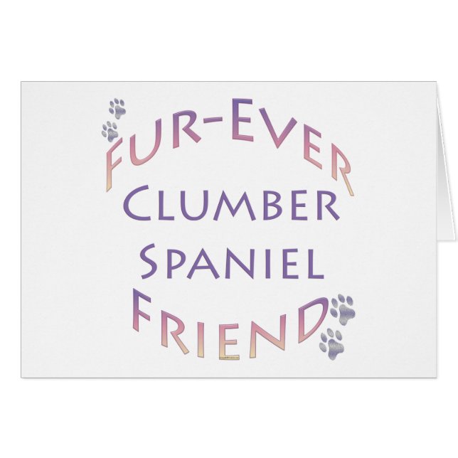 Clumber Spaniel Furever (Vorderseite (Horizontal))