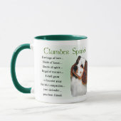 Clumber Spaniel-Geschenke Tasse (Links)