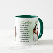 Clumber Spaniel-Geschenke Tasse (VorderseiteRechts)