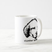 Clumber Spaniel Kaffeetasse (VorderseiteRechts)