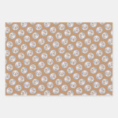 Clumber Spaniel Malerei Niedlich Original Hunde Ku Geschenkpapier Set (Vorderseite 3)