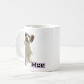Clumber Spaniel Mama 4 Kaffeetasse (Vorderseite Links)