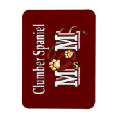 Clumber Spaniel Mama Geschenke Magnet (Vertikal)
