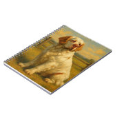Clumber Spaniel Notizblock (Linke Seite)