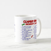 CLUMBER SPANIEL PL2 KAFFEETASSE (VorderseiteRechts)