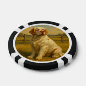 Clumber Spaniel Pokerchips (Einzeln)