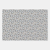 Clumber Spaniel Puppy Painting Original Dog Art Geschenkpapier Set (Vorderseite)