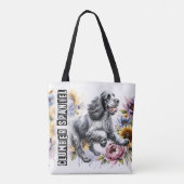 Clumber Spaniel Tasche (Rückseite)