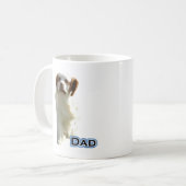 Clumber Spaniel Vater 4 Kaffeetasse (Vorderseite Links)