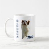 Clumber Spaniel Vater 4 Kaffeetasse (Links)