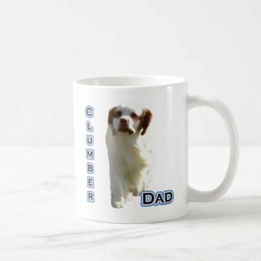 Clumber Spaniel Vater 4 Kaffeetasse (Rechts)