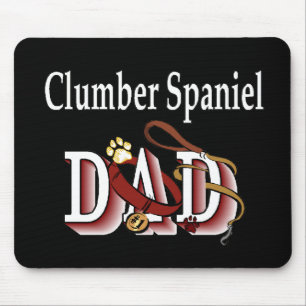 Clumber Spaniel Vater Geschenke Mousepad