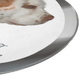Clumber Spaniel Weihnachten Schneidebrett (Ecke)