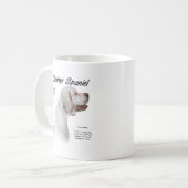 Clumber Spanisch History Design Kaffeetasse (Vorderseite Links)