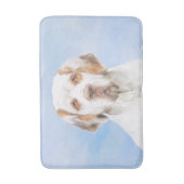 Clumber Spanischmalerei - Niedliche Original Dog A Badematte (Vorderseite Vertikal)