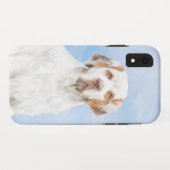 Clumber Spanischmalerei - Niedliche Original Dog A Case-Mate iPhone Hülle (Rückseite (Horizontal))