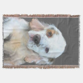 Clumber Spanischmalerei - Niedliche Original Dog A Decke (Vorderseite)