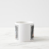 Clumber Spanischmalerei - Niedliche Original Dog A Espressotasse (Vorderseite)