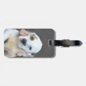 Clumber Spanischmalerei - Niedliche Original Dog A Gepäckanhänger (Rückseite horizontal)
