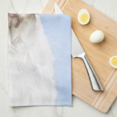 Clumber Spanischmalerei - Niedliche Original Dog A Geschirrtuch (Viertel Falte)