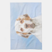 Clumber Spanischmalerei - Niedliche Original Dog A Geschirrtuch (Vertikal)