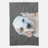 Clumber Spanischmalerei - Niedliche Original Dog A Handtuch (Vertikal)