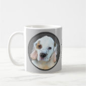 Clumber Spanischmalerei - Niedliche Original Dog A Kaffeetasse (Links)