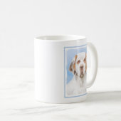 Clumber Spanischmalerei - Niedliche Original Dog A Kaffeetasse (VorderseiteRechts)