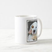Clumber Spanischmalerei - Niedliche Original Dog A Kaffeetasse (VorderseiteRechts)